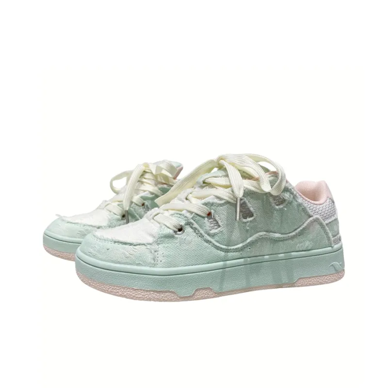 MQGAll Chanel-Inspired Anti-Slip And Wear-Resistant Breathable Low-Top Skateboard Shoes Unisex-13