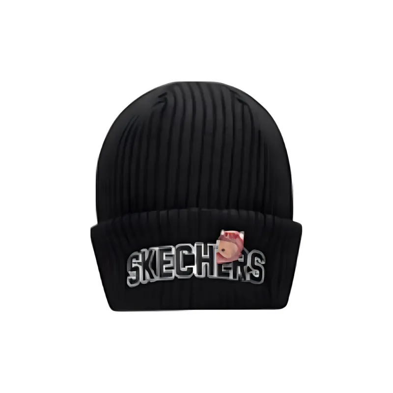 Skechers   Beanies Unisex Carbon Black-1
