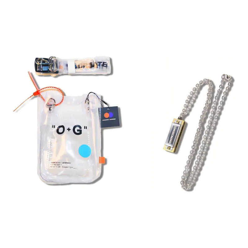 GAONCREW OXY Collaboration PVC Sling Bag Shoulder Bag Crossbody Bag Regular Unisex Transparent-8