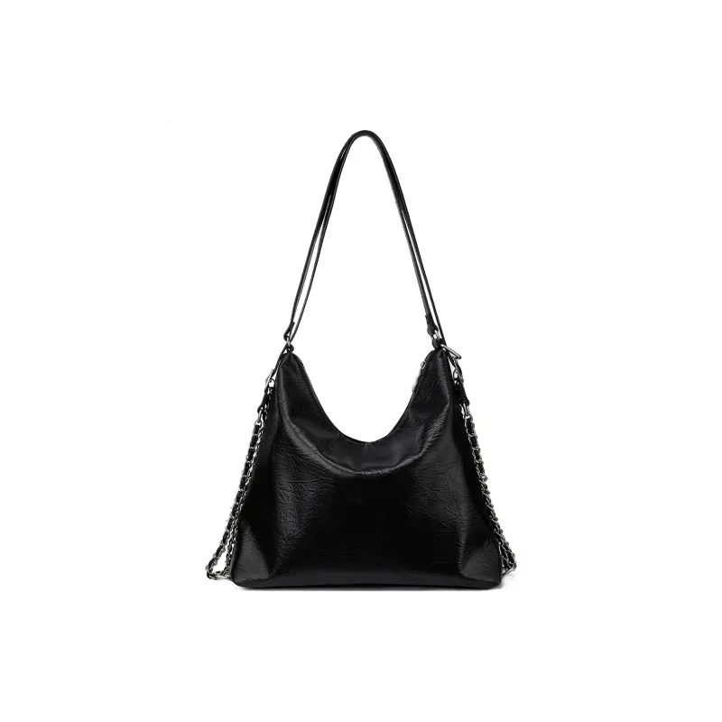 RED DRAGONFLY Polyurethane Synthetic Leather Backpack Shoulder Bag Regular Women's Ecru/Black/Brown-2