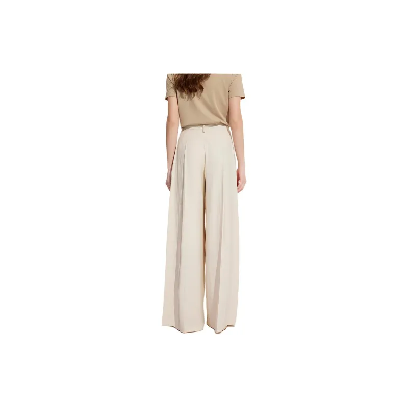 ELLE Casual Pants Women's Ecru-1