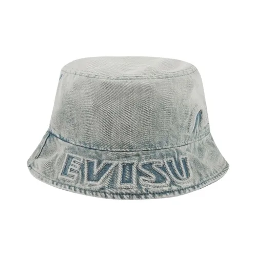 EVISU Cotton Bucket Hats Unisex-0
