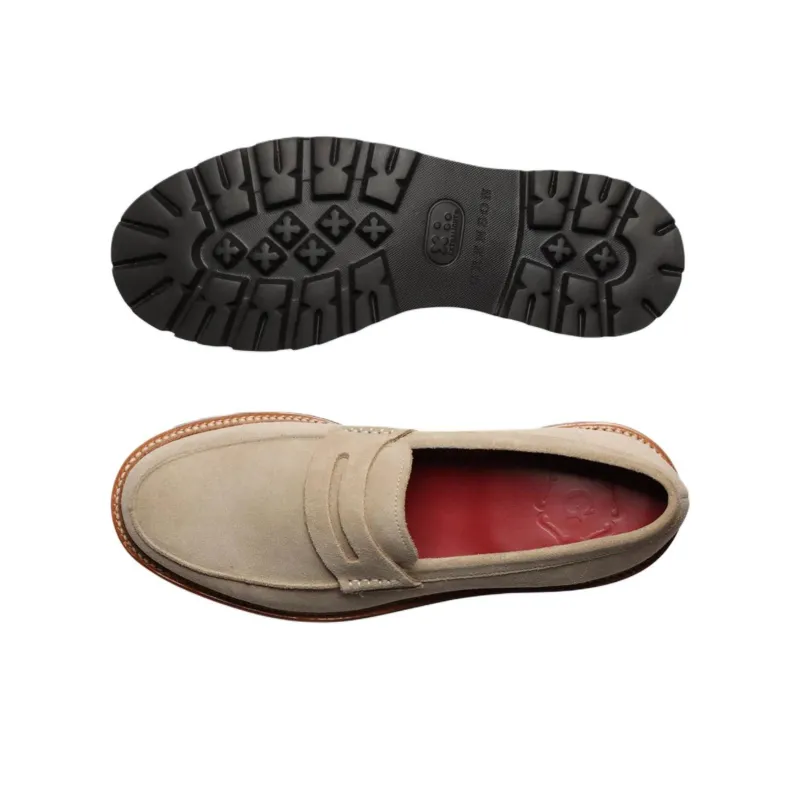 GRENSON Jago Loafers Men's Beige-3