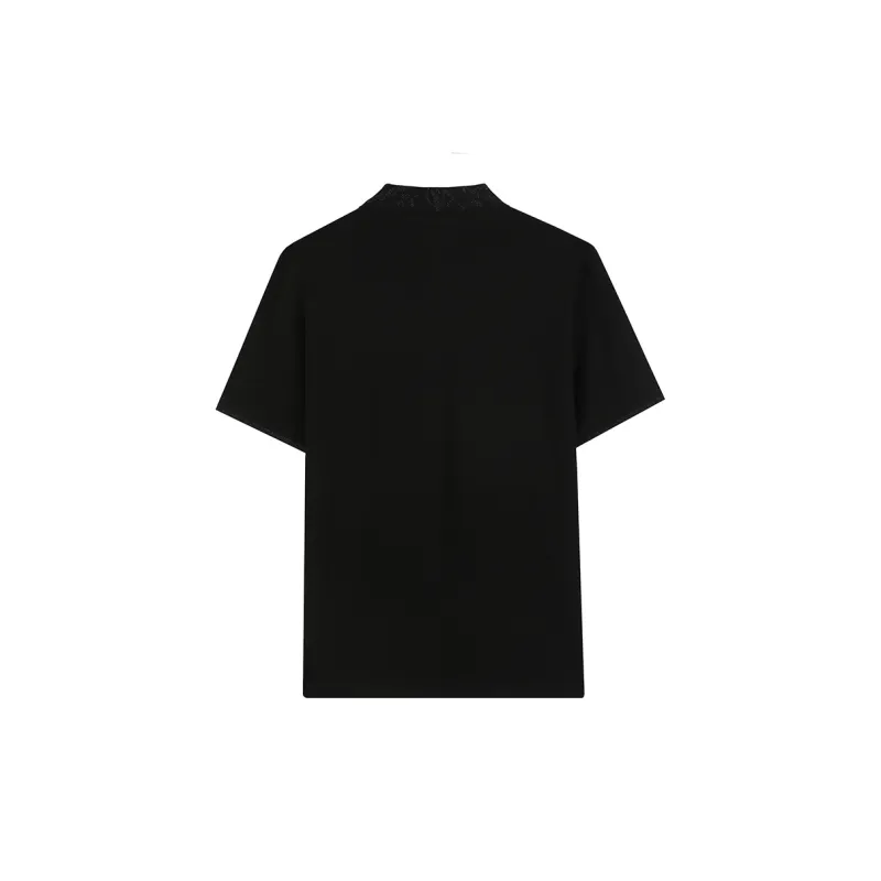 ANDREW MACKENZIE Polo Shirt Men's Black-1