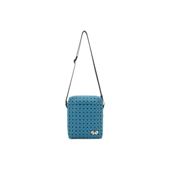 ISSEY MIYAKE Voyager Cotton With Nylon Shoulder Bag, Crossbody Bag Unisex Blue