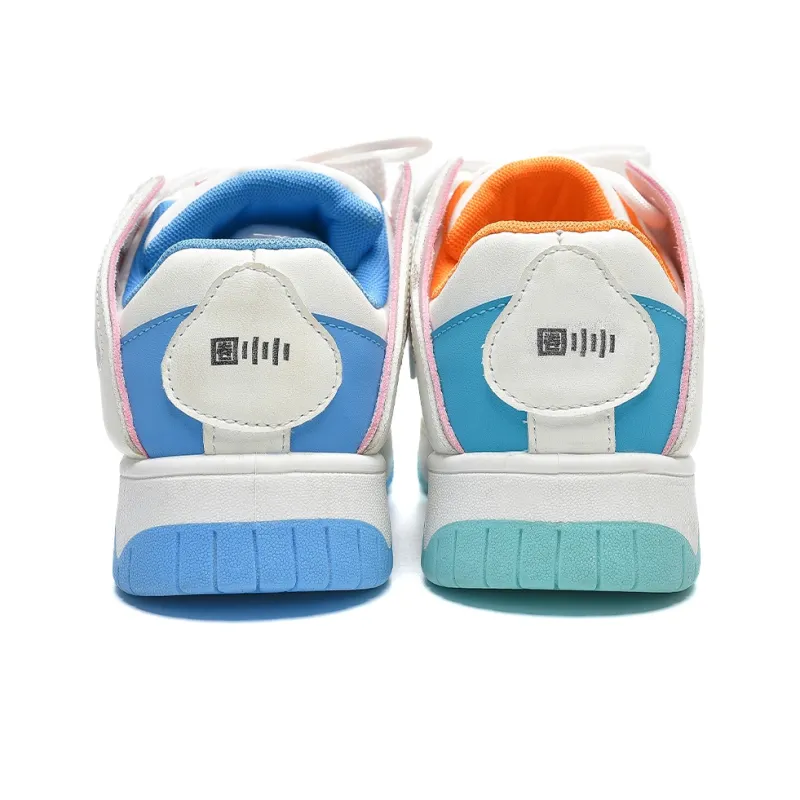 Circle Small Cushioning Coverage Height Increasing Lightweight Breathable Low Top Skateboard Shoes Women's-15