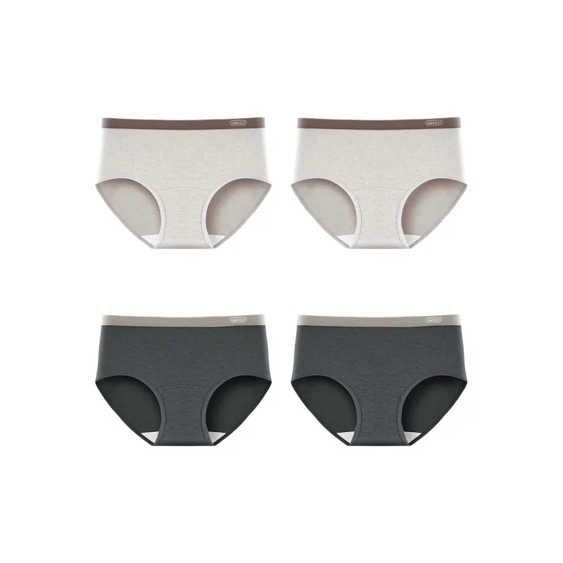 Flowers In Water Underpants Women's 4 Pack-16