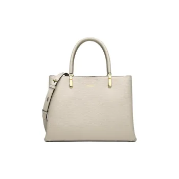 GOLDLION Cow Leather Bonded Synthetic Leather Portable Crossbody Bag Shoulder Bag Women's Blue/Black/Apricot