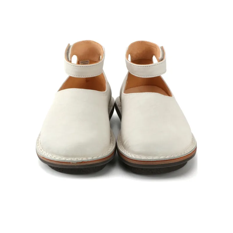 Trippen Closed Casual Single Shoes Women's White-3