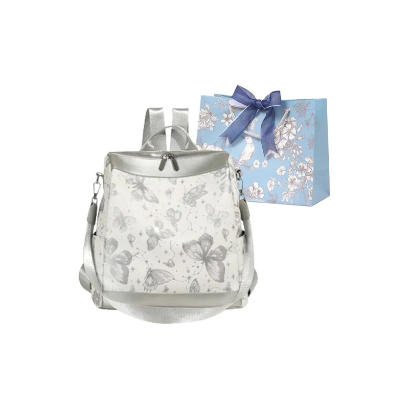 REDOO PU Shoulder Bag Regular Women's Silver/Pink-5