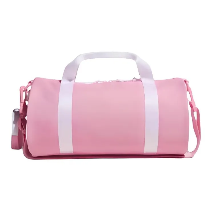 Adidas Polyester Small Bucket Bag Shoulder Bag Crossbody Bag Handbag Large Size Women's Pink-2