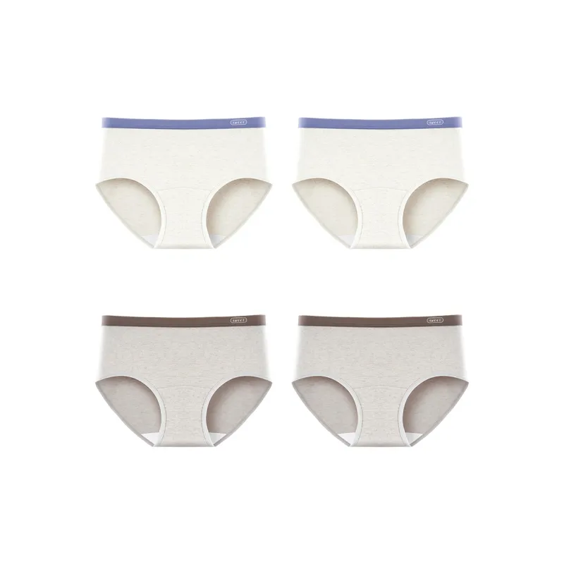 Flowers In Water Underpants Women's 4 Pack-18