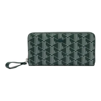 LACOSTE Coated Polyester Wallet Women's Green