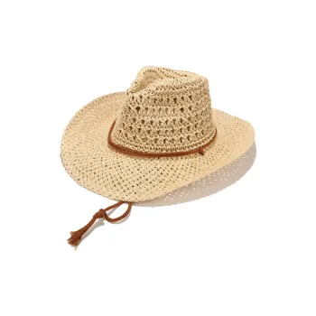 RX UVCUT Paper Straw Sun Protection Hats Unisex