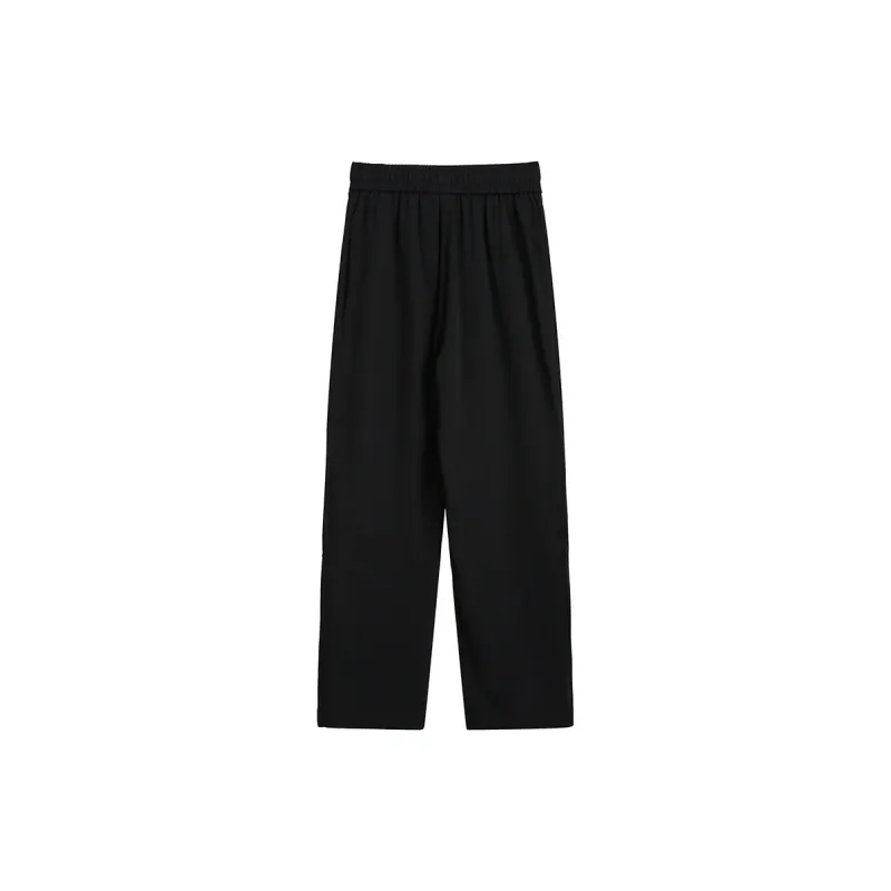 MEIPIN TANG Cargo Pants Unisex Black-1