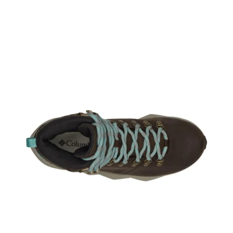 Columbia FACET SIERRA OUTDRY Slip Resistant Waterproof High Top Hiking Shoes Women's Brown-3