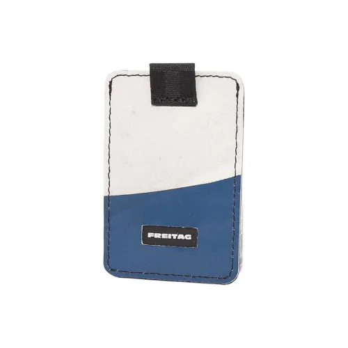 FREITAG Card Holders Light Gray With Blue