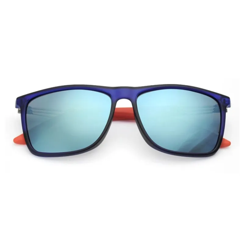 Cornstone TR/Memory Plastic Square Sunglasses Unisex-4