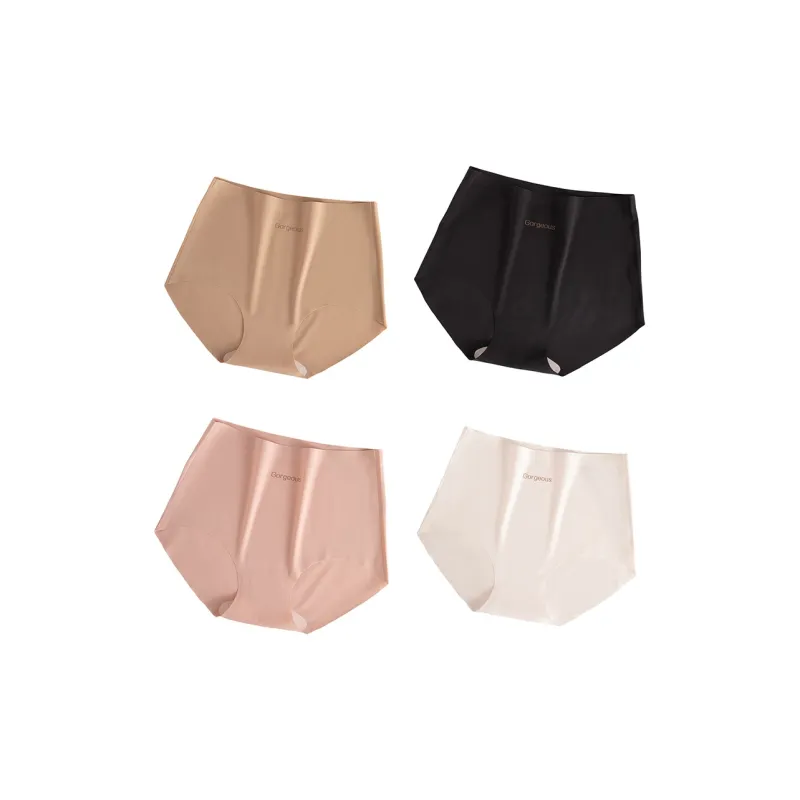 Flowers In Water Underpants Women's 4 Pack-4