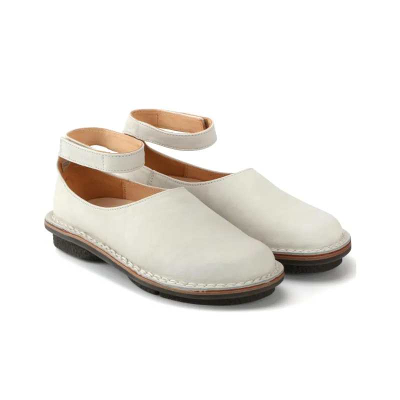 Trippen Closed Casual Single Shoes Women's White-2