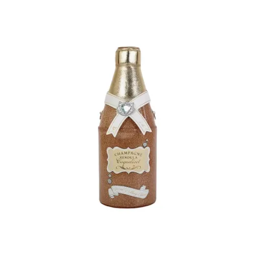 Vendula PU Wine Bottle Crossbody Bag Medium Size Women's Gold