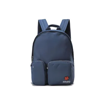 KENZO Fabric Handbag Backpack Men's Midnight Blue