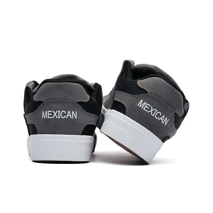 MEXICAN Slip Resistant, Abrasion Resistant, Breathable Low Top Skateboard Shoes Unisex-31