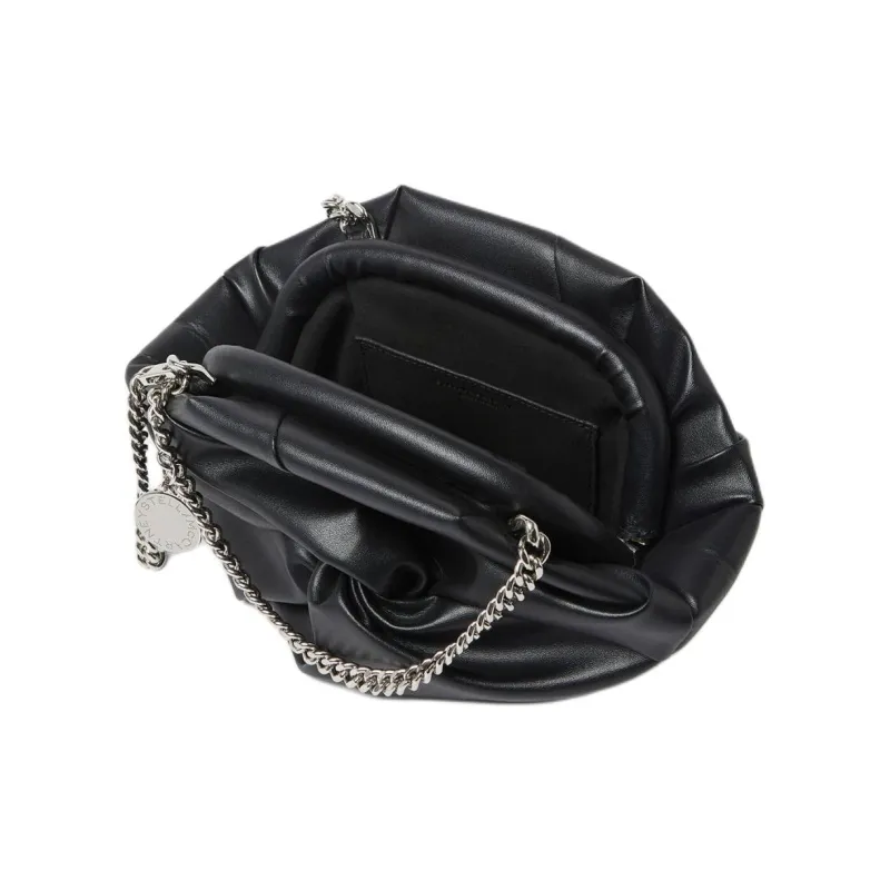 Stella McCartney Twist Detailed Chain-Linked Shoulder Bag-4