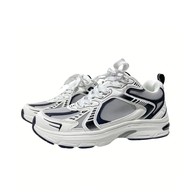 MQGAll Anti Slip Wear Resistant Breathable Lightweight Low Top Chunky Sneakers Unisex-6