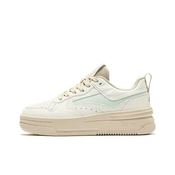 Erke Cool Play 2.0 Abrasion Resistant Slip Resistant Low Top Skateboard Shoes Women's Microcrystal White Warm Linen