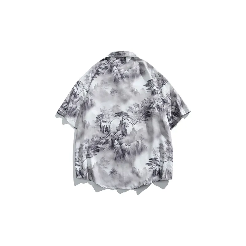 KRISTALIA Shirt Unisex Ink Wash Jungle-1