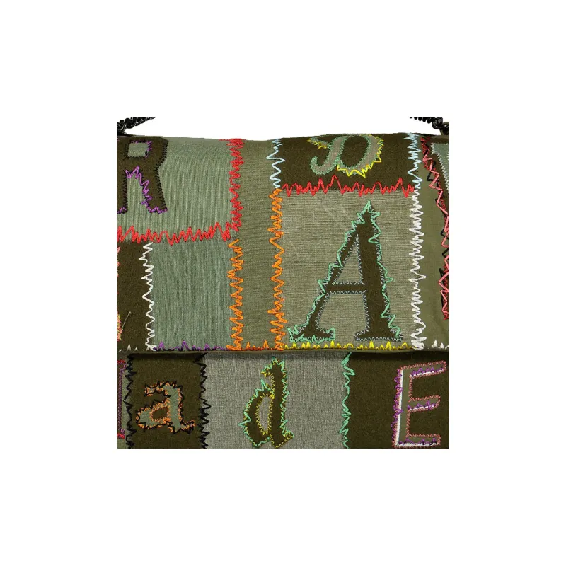 READYMADE Cotton Handbag Shoulder Bag Regular Women's Green-3