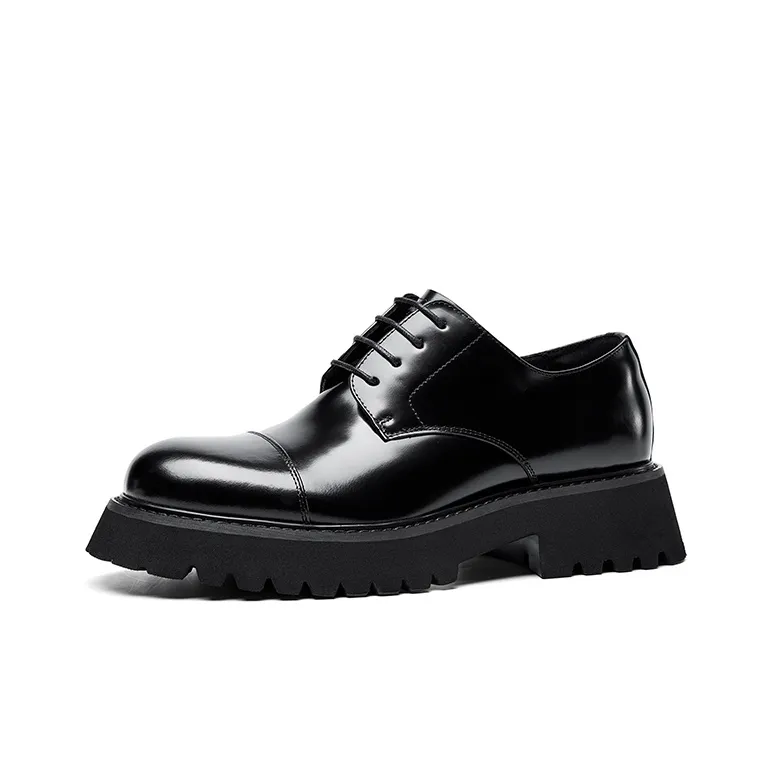 Hautton Jeans Dress Shoes Men's Black-0
