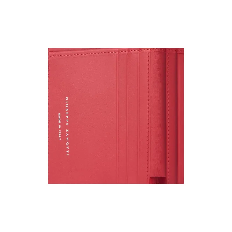 Giuseppe Zanotti/GZ Leather Wallet Men's Fire Red-3