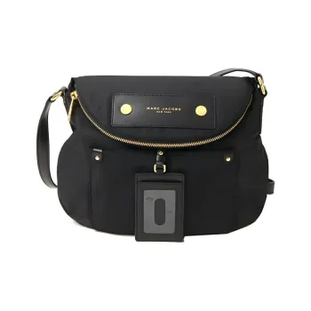 MARC JACOBS Nylon Shoulder Bag, Crossbody Bag Women's Black