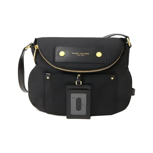 MARC JACOBS Nylon Shoulder Bag, Crossbody Bag Women's Black