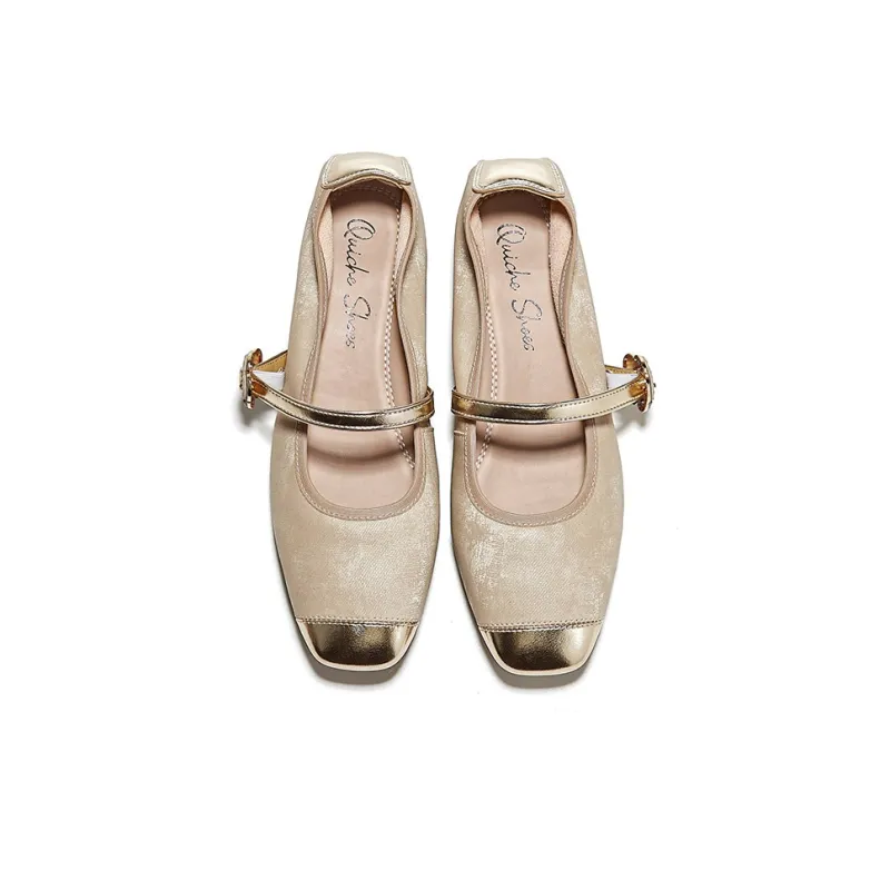 QUICHESHOES Casual Single Shoes Women's-15
