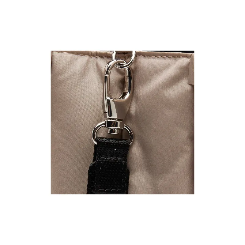 GANNI Recycled Polyester Shoulder Bag Crossbody Bag Handbag Small Size Women's Oyster Gray-3