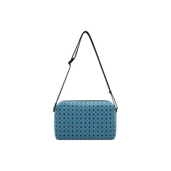 ISSEY MIYAKE Saddle Cotton Shoulder Bag Crossbody Bag Unisex Blue