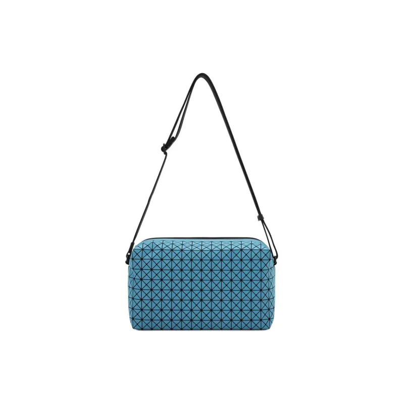 ISSEY MIYAKE Saddle Cotton Shoulder Bag Crossbody Bag Unisex Blue-0