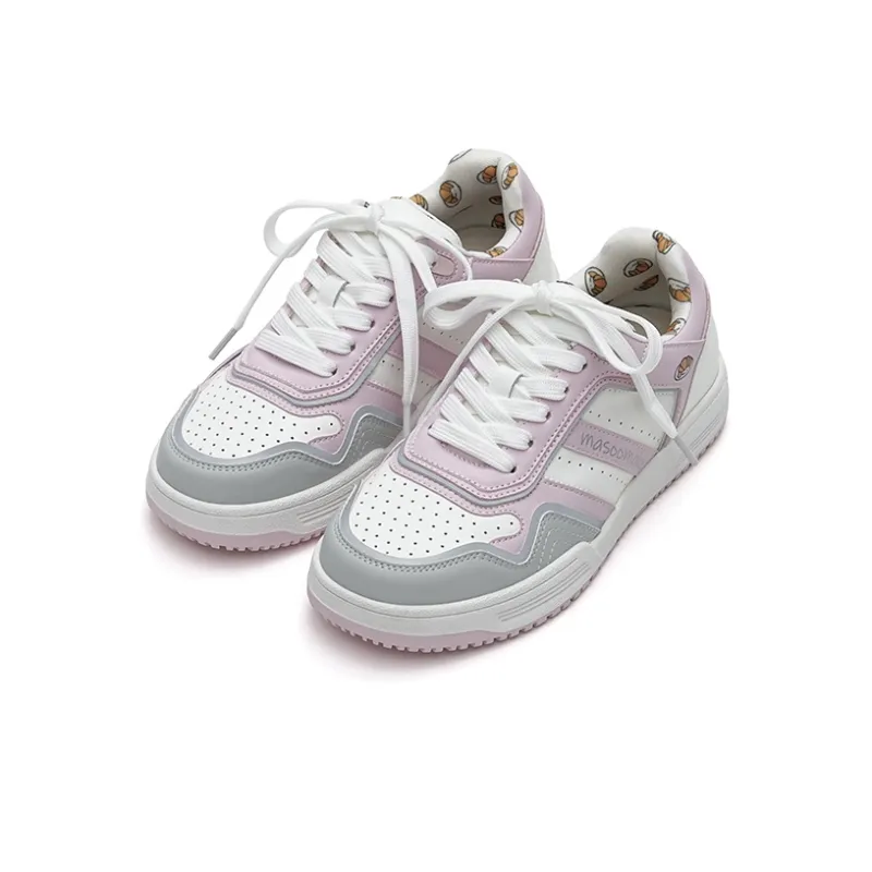 MASOOMAKE Lightweight Low-Top Skateboard Shoes Women's-25
