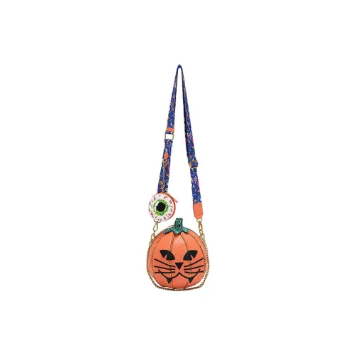 Vendula PU Handbag, Shoulder Bag, Crossbody Bag Medium Size Women's Orange & Multicolor