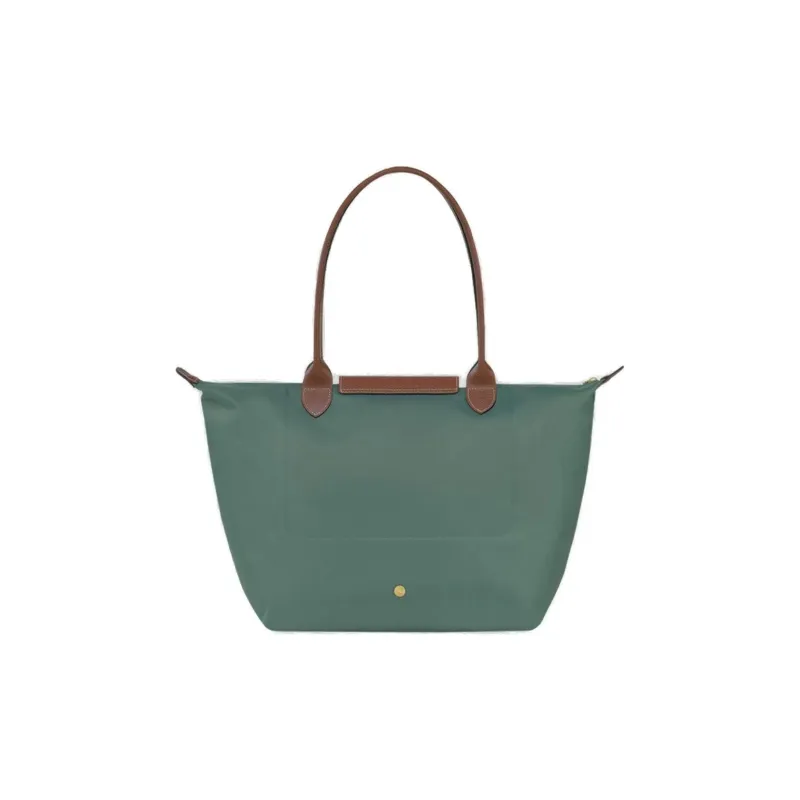 LONGCHAMP Le Pliage Polyamide Canvas Dumpling Bag Handbag Shoulder Bag Large Size Women's Sage Green-2