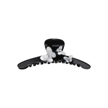 CAROMAY Hair Clips Women's Cream Yellow Classic Black