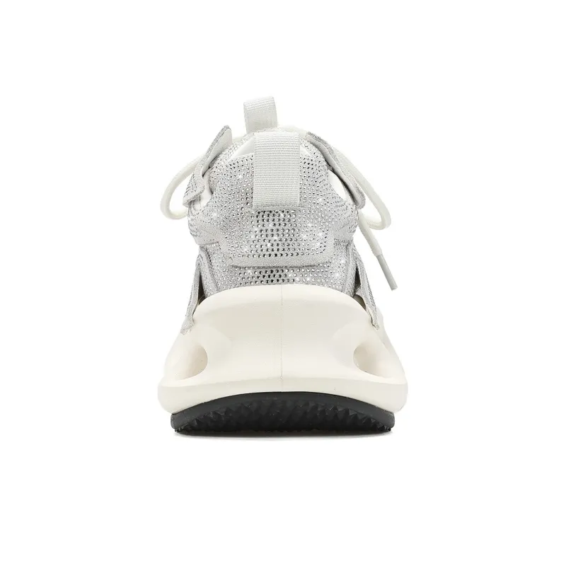 UanDi Cushioning Anti-Slip Wear-Resistant Breathable Height Increasing Low-Top Chunky Sneakers Women's-5