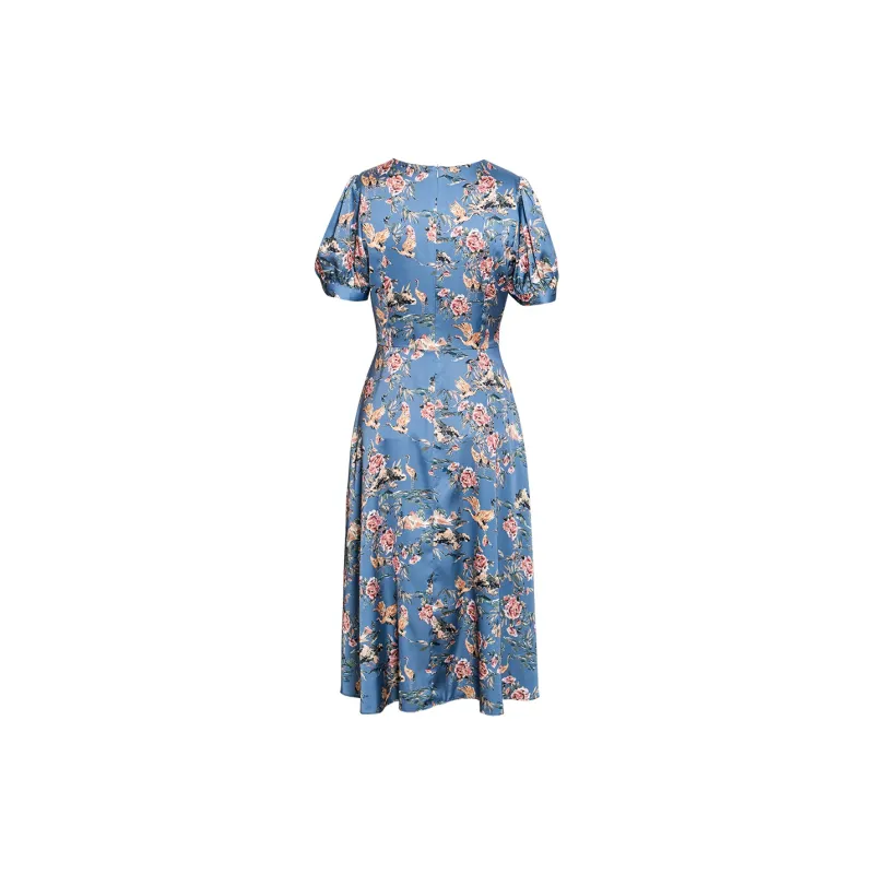 ROEYSHOUSE Short Sleeved Dresses Women's Multicolor-1