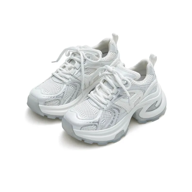 MASOOMAKE Breathable Height Increasing Chunky Sneakers Women's-1