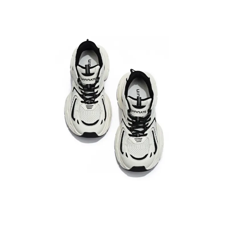Uinnate Breathable Low-Top Chunky Sneakers Women's Purple-6