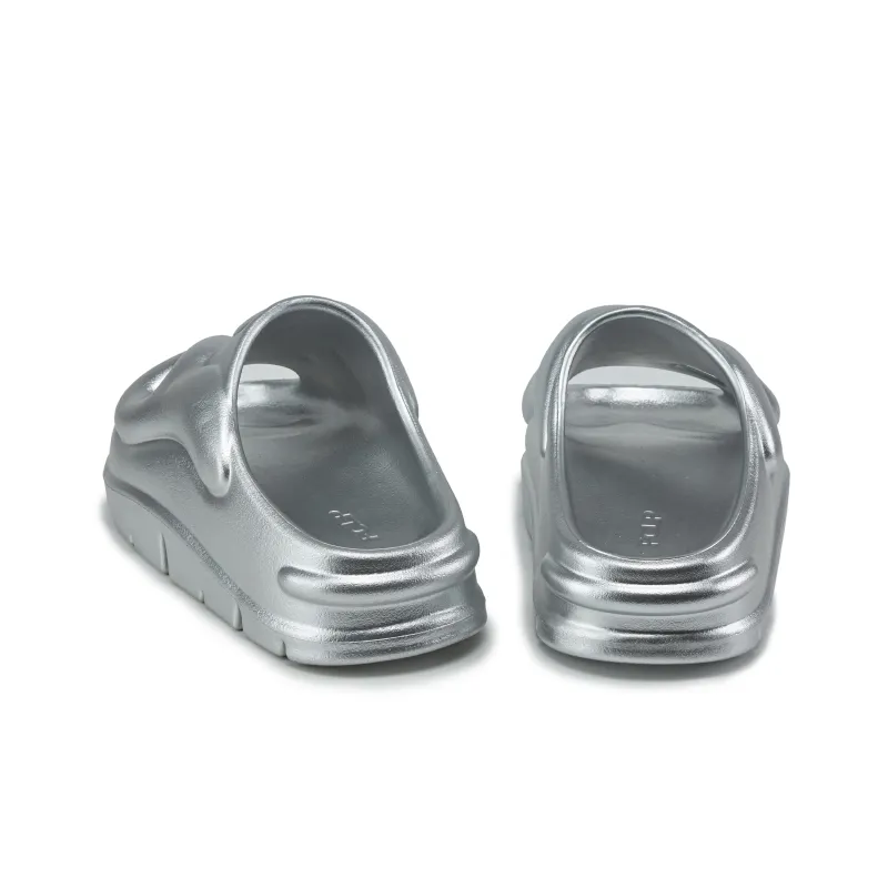 PCLP 2023 Spring Summer Broken Mirror Slide Slippers Unisex White/Blue/Silver/Pink-21