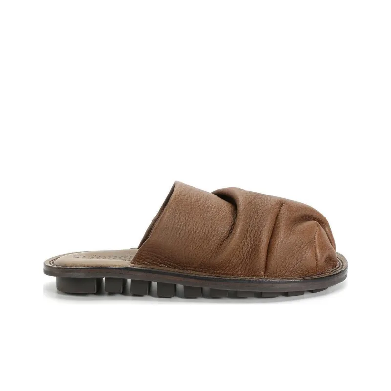 Trippen Wrap-toe Slippers Men's Brown-1